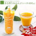 [25％ポイントバック + エントリーでポイント10倍] みかんジュース 400ml お試し オレンジジュース ストレート ジュース 100%ジュース ミカンジュース 国産 まる絞りみかんジュース 果物ジュース パウチ ドリンク 100% 高級 まる搾りみかん まる絞り ネイバーフッド 送料無料
