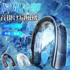 \2025年夏の新商品 / 首掛け扇風機 冷却プレートネッククーラー 首掛け扇風機 瞬間冷却 半導体冷却 冷却プレート1枚「改善版」 USB給電 軽量 ハンズフリー 熱中症対策 ネッククーラー モー