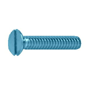 鉄 (-)皿小ねじ(ウィット) W5/16x20 ユニクロ 【100個入】