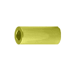 3×8.5 中空 丸スペーサー 間座 黄銅 カラー 10個入 生地 期間限定で特別価格 人気急上昇 低カドミ 3x8.5