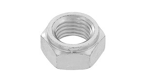 くさびナット(大型サイズ)【50個】テツ クサビナット(6カク M20X2.5 標準(または鉄) / 三価ホワイト