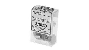 �T���p�b�N�@�Z�p�{���g�@�E�B�b�g�y5�zSP �X�e��6�J�NBT(�E�B�b�g 3/8X30(4) �X�e�����X(303�A304�AXM7��) / ���n(�܂��͕W��)
