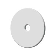 ステンレス 平ワッシャー M5用 内径5.5mm 外径30mm 厚さ1.5mm 2個入 バイク DIY 間隔調整品 座金