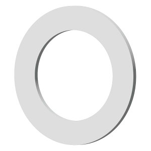�X�e�����X �����b�V���[ M16�p 5/8�C���`�Ή� ���a17.0mm �O�a28mm ����1.0mm 4�� �o�C�N DIY �Ԋu�����i ����