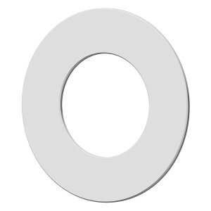�X�e�����X �����b�V���[ M16�p 5/8�C���`�Ή� ���a16.2mm �O�a30mm ����0.5mm 2�� �o�C�N DIY �Ԋu�����i ����