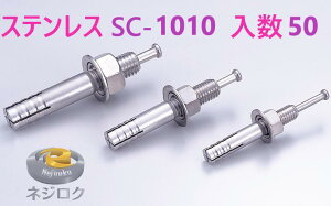 50×6���F300����z�݌ɂ��� �� �z ���[�e�B�[�A���J�[ SC-1010 �X�e�����X SC �E �I�[���A���J�[ SC �E �l�[���A���J�[ SC-1010 �E SC�^�C�v M10X100 �E SC1010BT