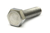 ステンレス/生地 六角ボルト (ユニファイ並目[UNC]・全ねじ)3/8-16×1”1/4　【 バラ売り ： 1本入り 】