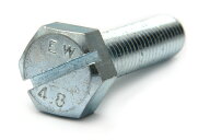 鉄/ユニクロ (-)六角ボルト (全ねじ)M5×20　【 バラ売り ： 10本入り 】