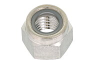 ステンレス/生地 小形 ナイロンナットM10　【 バラ売り ： 1個入り 】