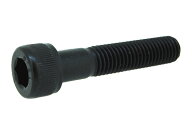 鉄(SCM435)/酸化鉄被膜 キャップボルト (半ねじ)M6×32　【 バラ売り ： 10本入り 】