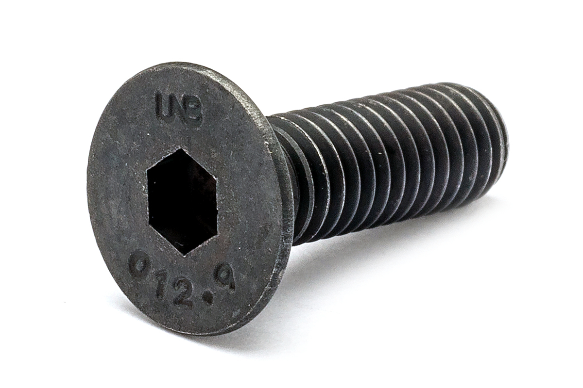 鉄(SCM435)/酸化鉄被膜 サラキャップ [アンブラコ製] (全ねじ)M16×60　【 お得セット ： 6本入り 】