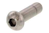 ステンレス/生地 ボタンキャップ [SSS規格] (全ねじ)M8×60　【 バラ売り ： 2本入り 】