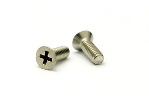 ステンレス/生地 (+) 0番3種 サラ小ねじM1.7×3.5 【 お得セット : 100本入り 】