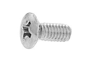 黄銅/クローム (+) 丸サラ小ねじ (旧JIS規格)M4×50 【 バラ売り : 4本入り 】