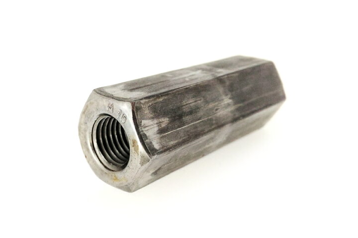 楽天市場 鉄 生地 高ナット 細目 ｍ１０ ２０ ピッチ 1 25 バラ売り 2本入り ネジのトミモリ