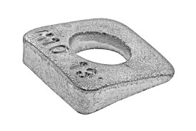 ステンレス/生地 テーパーワッシャー [傾斜角:13度]M10　【 バラ売り ： 1個入り 】