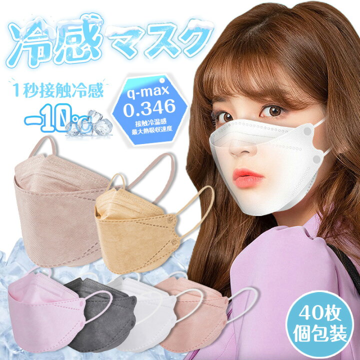 最大58%OFFクーポン 立体型不織布マスク 大人用 個包装40枚 メディコム 不織布マスク40枚入り
