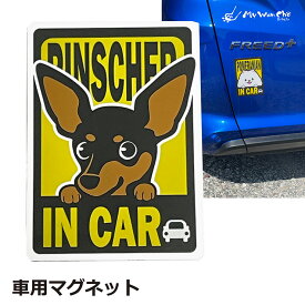 ミニチュアピンシャー マグネット 車用 IN CAR