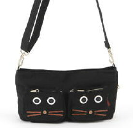 猫顔バッグ ポシェット ショルダーバッグ ミニ|多機能バッグ 猫グッズ 雑貨 プレゼント かわいい 人気 癒し お薦め ハンドメード