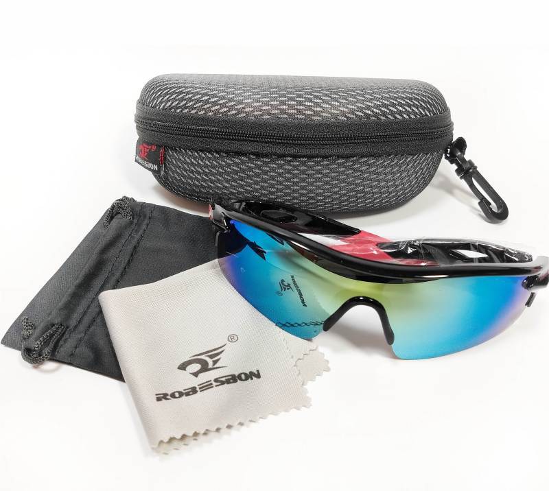 最大73％オフ！ スポーツサングラス UV400 軽量 紫外線カット サイクリング 黒ミラー