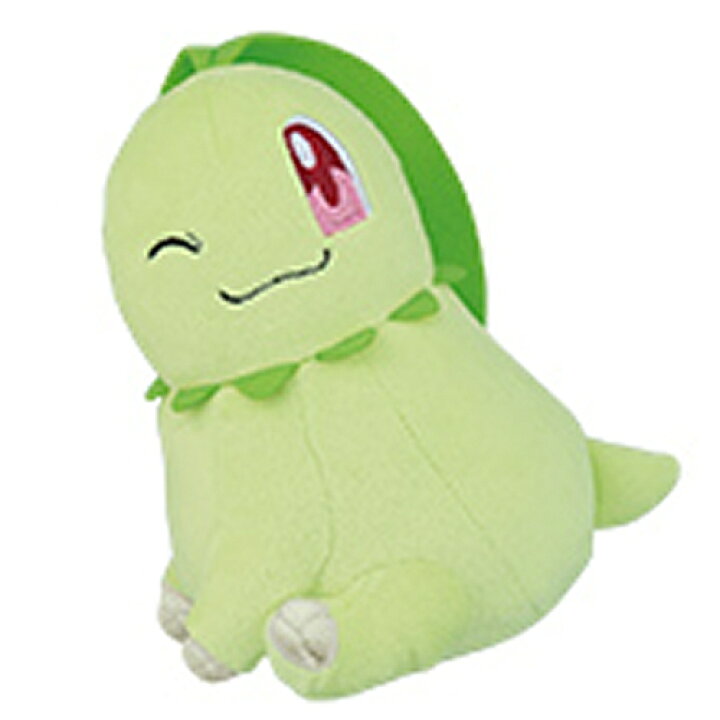 楽天市場 ポケットモンスター ほぺぴたぬいぐるみ チコリータ ポケモン グッズ おもちゃ 雑貨 キッズ ベビー プレゼント サイクル 雑貨の店 ねこのて工房