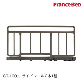 フランスベッド 正規品 共通サイドレール 手摺り てすり スチール製 SR-100JJ 2本1組 035458210