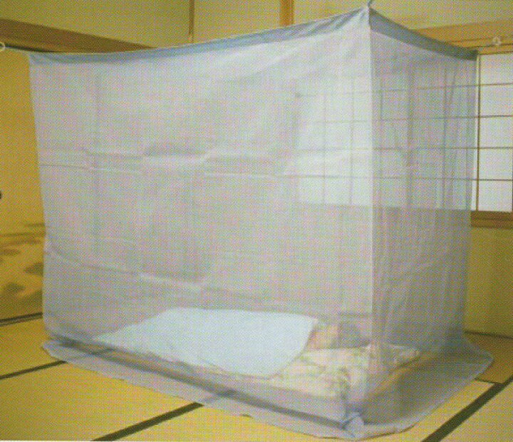 楽天市場】送料無料 日本製 交織麻かや「水仙」 蚊帳 4.5畳 200×250cm 
