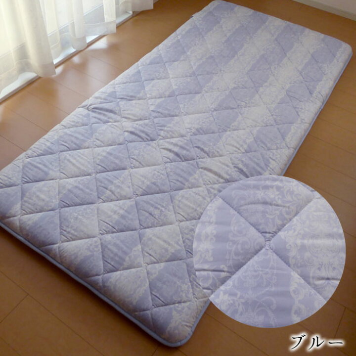楽天市場】日本製 羊毛混敷き布団 シングル 100×210cm 3層固綿 敷き 