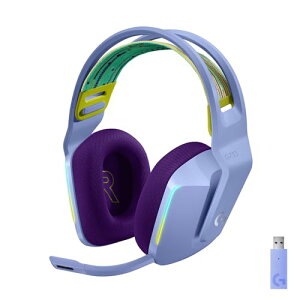 Logicool G ���C�����X �Q�[�~���O�w�b�h�Z�b�g G733 LIGHTSPEED G733-LCn 7.1ch �}�C�N�t�� 266g �y�� 58���ԘA���g�p�\ USB ���V�[�o�[ LIGHTSYNC RGB PS5 PS4 PC Window