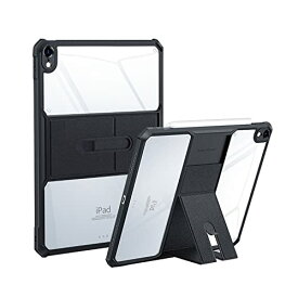 iPad mini 6 ケース 2021 第6世代 8.3インチ ハード ハイブリッド TPU + ポリカーボネート 二重構造 耐衝撃 落下保護 米軍MIL規格 収納式 キックスタンド付き ハンドル機能 タッチペン吸着機能 充電対応 Touch ID