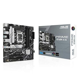 ASUS PRIME B760M-A D4 intel 第14 13 12世代 CPU対応 LGA1700 B760 搭載 DDR4 mATX マザーボード/国内正規代理店品
