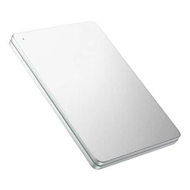 アイ オー データ ポータブルハードディスク 2TB USB 3.2 Gen 1(USB 3.0)対応 Silver Green 日本製 HDPX-UTSC2S