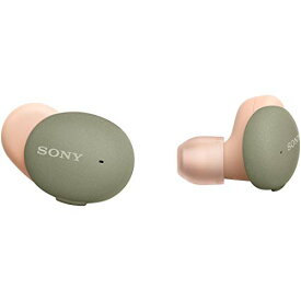 ソニー 完全ワイヤレスイヤホン WF-H800 : ハイレゾ級 / Alexa搭載 / 最大8時間連続再生 / 小型 軽量 高い接続安定性 専用アプリ対応 マイク搭載 2020年モデル 360 Reality Audio認定モデル アッシュグリーン
