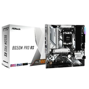 ASRock }U[{[h B650M Pro RS AMD Ryzen 7000 V[Y CPUΉ (Soket AM5) B650 Micro ATX }U[{[h K㗝Xi