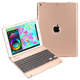PCATEC iPad 9.7(2018第6世代) / iPad 9.7 (2017第5世代) / iPad air 専用 Bluetooth キーボードケースPCカバー Macbookに変身 日本語かな入力対応 iPad 対応(Model