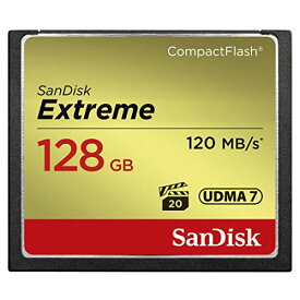 SanDisk ( サンディスク ) 128GB Extreme コンパクトフラッシュカード SDCFXSB-128G-G46 海外パッケージ
