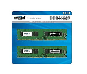 CFD̔ fXNgbvPCp DDR4-2666 (PC4-21300) 32GB 2 (64GB) ۏ ۏ 288pin Crucial by Micron W4U2666CM-32G