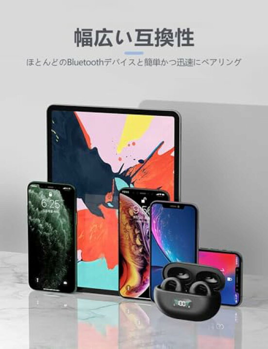 楽天市場】2023年 新登場 OWSイヤホン オープンイヤー型設計 