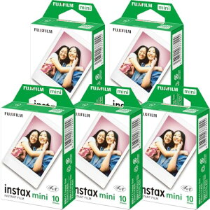 �x�m�t�C���� 5�Z�b�g�̔� FUJIFILM �C���X�^���g�J���� �`�F�L�p�t�B���� 10����x5�Z�b�g INSTAX MINI JP 1