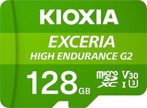 KIOXIA(�L�I�N�V�A) ���{�� microSD 128GB ���ϋv �h�����R �Ď��J�����Ή� UHS-I U3 V30 Class10 microSDXC 4K�Ή� �ő�Ǐo���x100MB/s �ő发��50MB/s �����T�|�[�g���K�i ���[�J�[�ۏ�