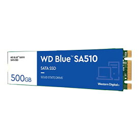 ウエスタンデジタル 内蔵SSD 500GB WD Blue SA510 M.2-2280 SATA WDS500G3B0B-EC 国内正規代理店品