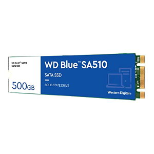 EGX^fW^ SSD 500GB WD Blue SA510 M.2-2280 SATA WDS500G3B0B-EC K㗝Xi