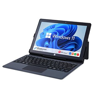 GM-JAPAN m[gp\R Windows 11 Office 575g 10.1C` 2in1 ^ubg  4GB/SSD 128GB/{L[{[h/Celeron/WIFI/USB3.0/HDMI/WEBJ