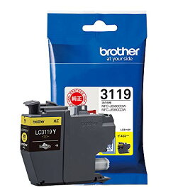 ブラザー工業 brother純正 インクカートリッジイエロー(大容量) LC3119Y 対応型番:MFC-J6983CDW、MFC-J6583CDW、MFC-J5630CDW 他