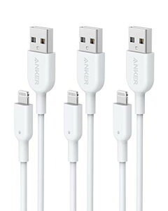 Anker PowerLine II CgjOUSBP[u MFiF ϋv iPhone 14 / 13 / 12 / SE (3) / iPad eΉ (0.9m zCg 3{)