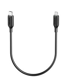 Anker PowerLine III USB-C ライトニング ケーブル MFi認証 USB PD対応 急速充電 iPhone 14 / 13 / 12 / SE(第3世代) 各種対応 (0.3m ブラック)