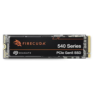 Seagate FireCuda 540 M.2 ���� SSD �f�[�^���� 3�N�t 1TB PCIe Gen5 x4 �ǎ摬�x 9500MB/s 5�N�ۏ� ���K�㗝�X ZP1000GM3A004