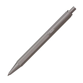 ロディア ボールペン スクリプト 0.7mm 六角形軸 アルミニウムボディ ヘアライン加工 低粘度油性インク シルバー RHODIA SCRIPT cf9281