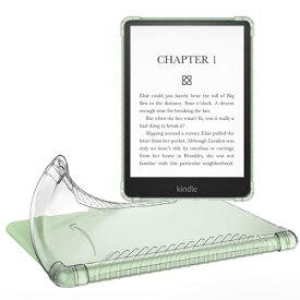 MoKo ケース 6.8インチ Kindle Paperwhite (第11世代 - 2021) とKindle Paperwhite Signature Edition用 ウルトラクリア ソフト フレキシブル 透明 TPU スキン バンパー バックカ