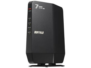 BUFFALO Wi-Fi 7(11be)�Ή��f���A���o���hWi-Fi���[�^�[ 5764+688Mbps AirStation WSR6500BE6P-BK �u���b�N